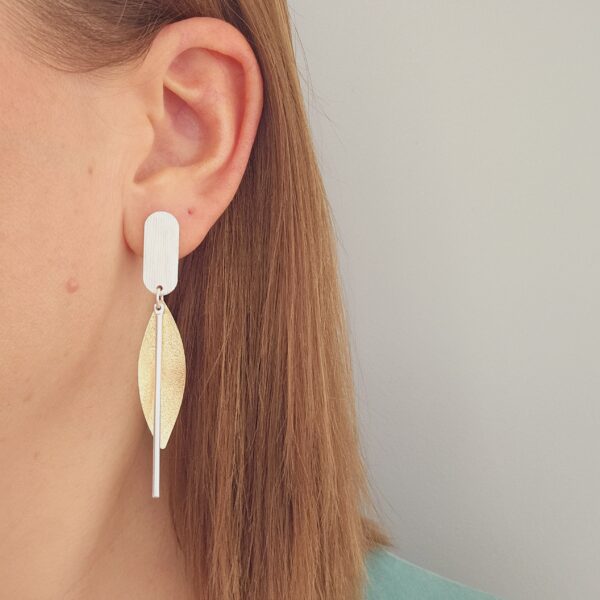 Elegant long - Silver & Gold