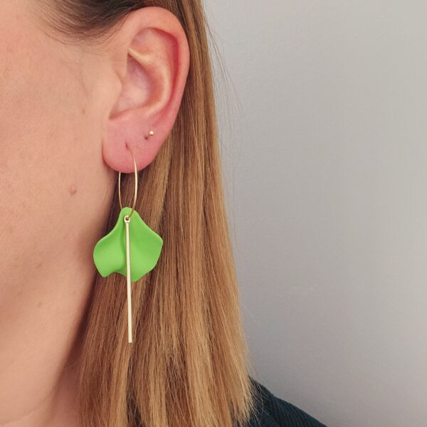 Hoops leaf - Green & Gold