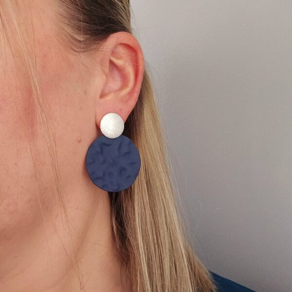 Cloudy disc - Silver